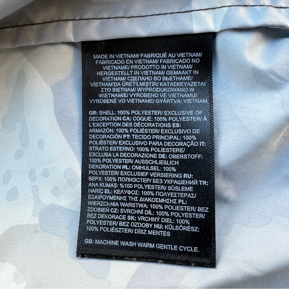 THE NORTH FACE
Kids' Never Stop Print Windwall Water Repellent Size M 10 - Picture 10 of 10